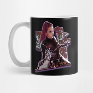 cat woman carrie Mug